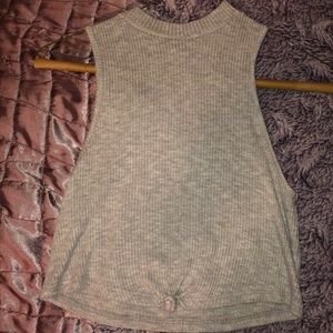 Grey halter Shirt